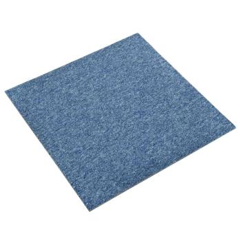 ARDEBO.de - Teppich 20 stk. Blau 50 x 50 cm 100% Polypropylen