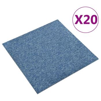 Teppich 20 stk. Blau 50 x 50 cm 100% Polypropylen