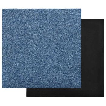 Teppich 20 stk. Blau 50 x 50 cm 100% Polypropylen