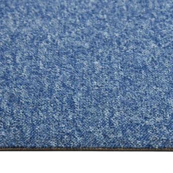 Teppich 20 stk. Blau 50 x 50 cm 100% Polypropylen