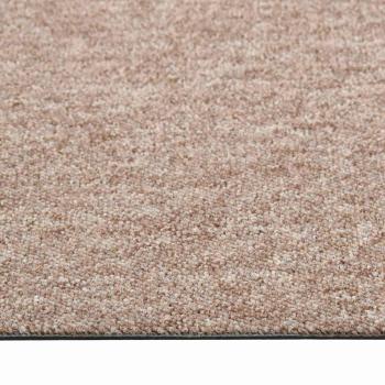 Teppich 20 stk. Beige 50 x 50 cm 100% Polypropylen