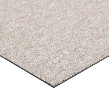 Teppich 20 stk. Hellbeige 50 x 50 cm 100% Polypropylen