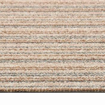 Teppich 20 stk. Gestreiftes Beige 50 x 50 cm 100% Polypropylen