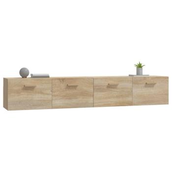 Wandschränke 2 Stk. Sonoma-Eiche 100x36,5x35 cm Holzwerkstoff