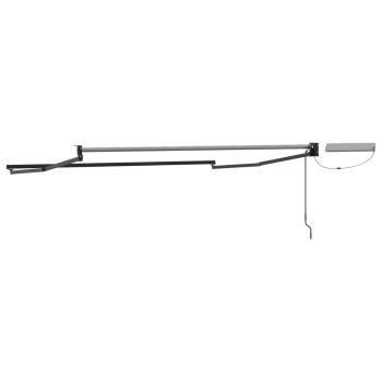 Elektrisches Markisenrahmen Anthrazit 2,5 x 2 m Aluminium
