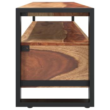 TV-Schrank 120x35x45 cm Massivholz Akazie