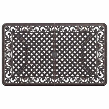 Garten Essgruppe 7 pcs Bronze Aluminium
