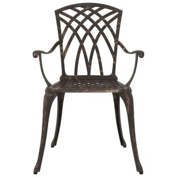 Garten Essgruppe 7 pcs Bronze Aluminium
