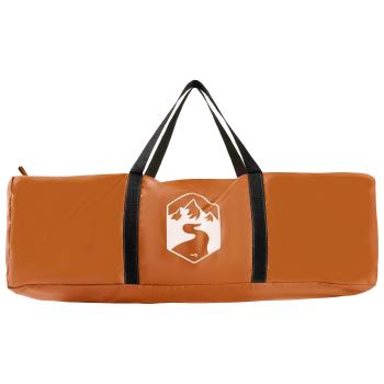 Camping-Zelt-Set 2 pcs Grau und Orange Taffeta und Stoff