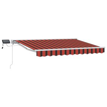 Manueller Markisenrahmen mit LEDs 3 x 2,5 m