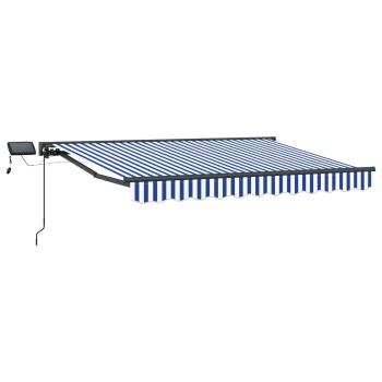 Manueller Markisenrahmen mit LEDs 2,5 x 2 m
