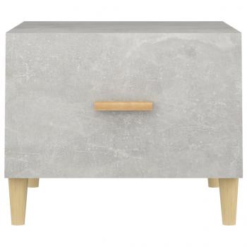Couchtische 2 Stk. Betongrau 50x50x40 cm Holzwerkstoff
