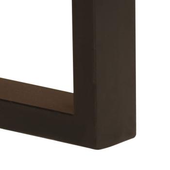 Schreibtisch mit 2 Schubladen 110x50x77 cm Massivholz Akazie