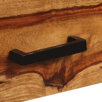 Schreibtisch mit 2 Schubladen 110x50x77 cm Massivholz Akazie