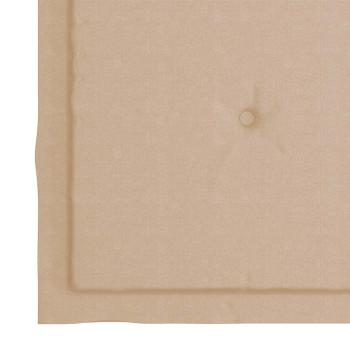 Klappbare Gartenstühle 6 Stk. mit Kissen Massivholz Akazie