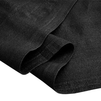 Zeltteppich 300x500 cm Schwarz