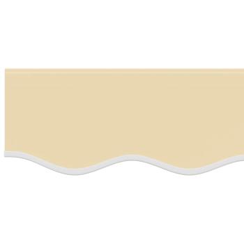 Ersatzstoff für Markise Creme 500x350 cm Polyester