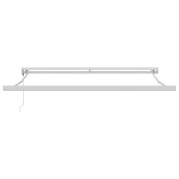 Ausziehbare Markise Beige 300 x 250 x 165 cm Stoff und Metall