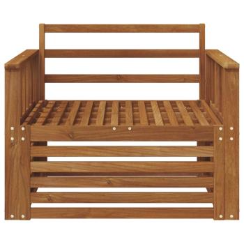 2 stk. Outdoor-Sofa Natur