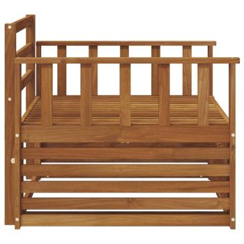 2 stk. Outdoor-Sofa Natur