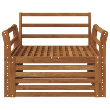 2 stk. Outdoor-Sofa Natur