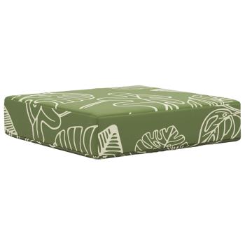 Sitzkissen für Outdoor Grüne Blätter 40 x 40 x 8 cm