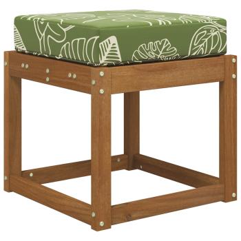 Sitzkissen für Outdoor Grüne Blätter 40 x 40 x 8 cm