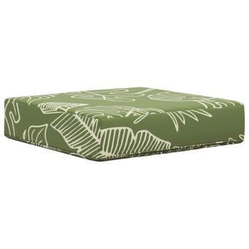 Sitzkissen für Outdoor Grüne Blätter 40 x 40 x 8 cm