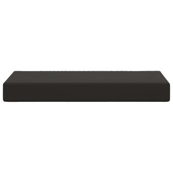 Sitzkissen für Outdoor Schwarz 80 x 40 x 8 cm 100 % Polyester