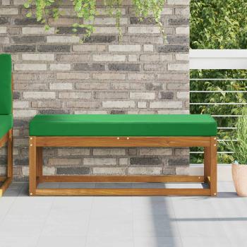 ARDEBO.de - Sitzkissen für Outdoor 100 % Polyester Grün 111,5 x 40 x 8 cm