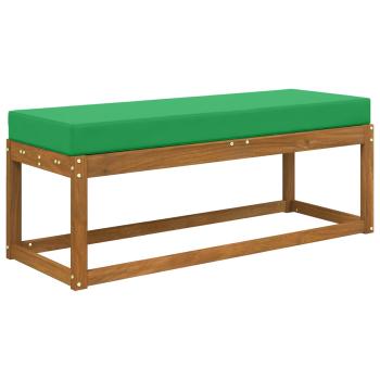 Sitzkissen für Outdoor 100 % Polyester Grün 111,5 x 40 x 8 cm