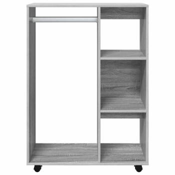Kleiderschrank Grau Sonoma 80x40x110 cm Holzwerkstoff