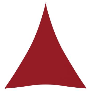 Sonnensegel Oxford-Gewebe Dreieckig 3x4x4 m Rot