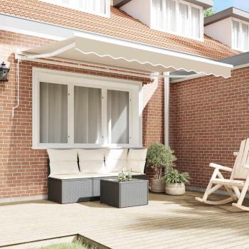 Markisenrahmen Beige 250 x 200 cm Polyester mit PU-Beschichtung
