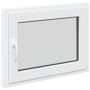 Kipp- und Drehfenster für den Keller RISOR 80 x 50 cm