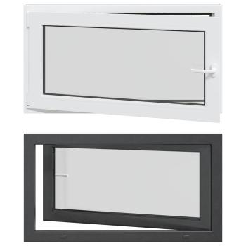 Kellerfenster Innenseite Farbe Weiß RISOR 110 x 50 cm