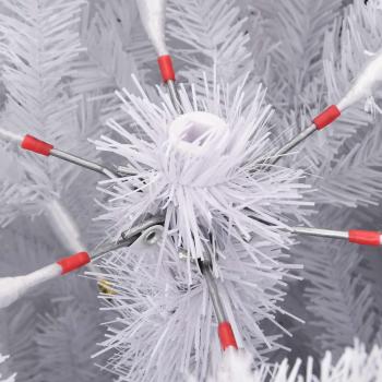 Künstlicher Weihnachtsbaum Weiß 128 x 128 x 270 cm