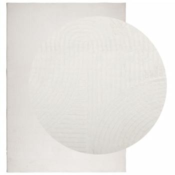 Teppich IZA Kurzflor Skandinavischer Look Creme 140x200 cm