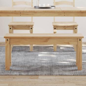 ARDEBO.de - Essbank PANAMA 105x30x45 cm Massivholz Kiefer