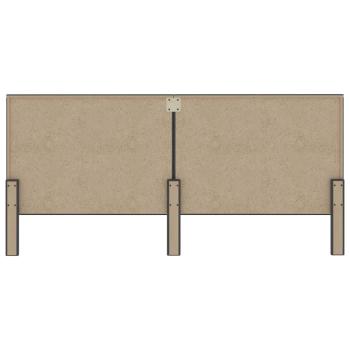 Boxspringbett Dunkelgrau Stoff 200x200 cm