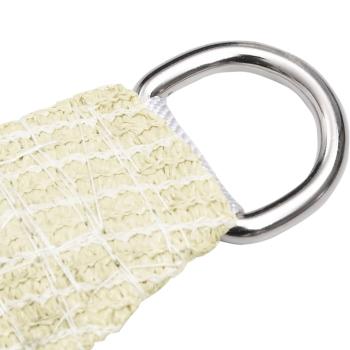 Sonnensegel 160 g/m² Creme 6x8 m HDPE
