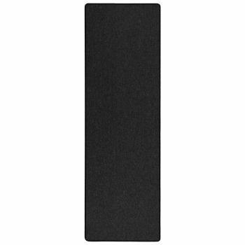 Teppichläufer Anthrazit 100 x 300 cm 100% Polypropylen