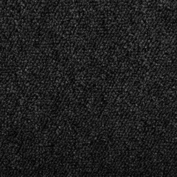 Teppichläufer Anthrazit 100 x 300 cm 100% Polypropylen