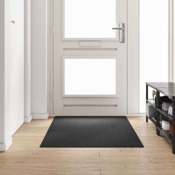 ARDEBO.de - Teppichläufer Dunkelgrau 100 x 200 cm 100% Polypropylen