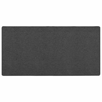 Teppichläufer Dunkelgrau 100 x 200 cm 100% Polypropylen