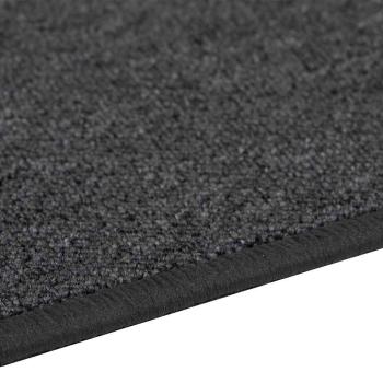 Teppichläufer Dunkelgrau 100 x 200 cm 100% Polypropylen