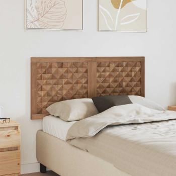 ARDEBO.de - Bettkopfteil Natur Massivholz Teak