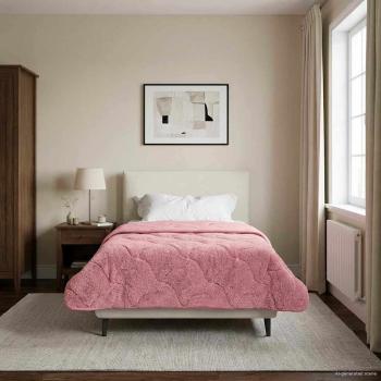 ARDEBO.de - Sommerdecke 155 x 220 cm Sommer Rosa Atmungsaktiv