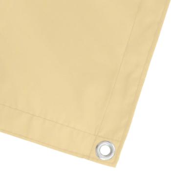 Balkonsichtschutz Sand 100 x 400 cm Oxford-Stoff