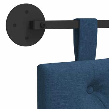 Hängendes Kopfteil Blau Stoff